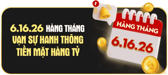 Tiền thưởng chào mừng lớn